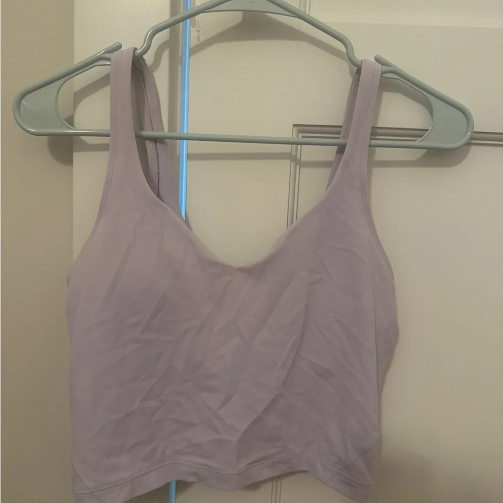 Light purple lululemon align tank